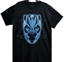 Marvel BLACK PANTHER Men Crew Neck 100% Cotton Graphic T-Shirt (Medium)  - £10.27 GBP
