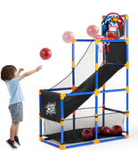 Arcade Basketball Game Set with 4 Balls and Hoop for Kids 3 to 12 Years ... - $64.21