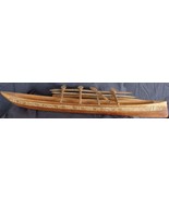 Amazing Hand-Crafted Model Boat – FABULOUS DETAIL – ALL WOODEN CONSTRUCTION - $339.56 CAD