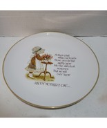 Holly Hobbie Mother&#39;s Day Plate Porcelain 1975 - $7.66