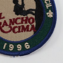 Vintage 1996 Sam Houston Area Council El Rancho Cima BSA Boy Scout America Patch - £9.17 GBP