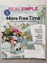 Real Simple Magazine August 2018 New Ship Free More Free Time - £19.58 GBP