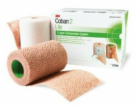 Coban 2 Lite Comfort Compression Bandage System 10cm x 2.7m - £11.18 GBP