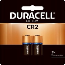 Duracell Distributing Nc 01310 Lithium Photo Battery, CR2, 3-Volt, 2-Pk. - Quant - £29.97 GBP