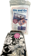 Glo &amp; Go Essentials Wrap &amp; Bag Sewing Kit Black/White NEW - $18.04