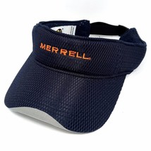 Merrell Blue Adjustable Running Hiking Exercise Golf Visor Hat Cap - One... - £11.55 GBP