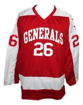 Any Name Number Greensboro Generals Retro Hockey Jersey New Red Any Size image 4