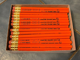 72 Lot of Misprint Jumbo Round FSC 100% Pencil Round Carpenter Tot - £19.28 GBP