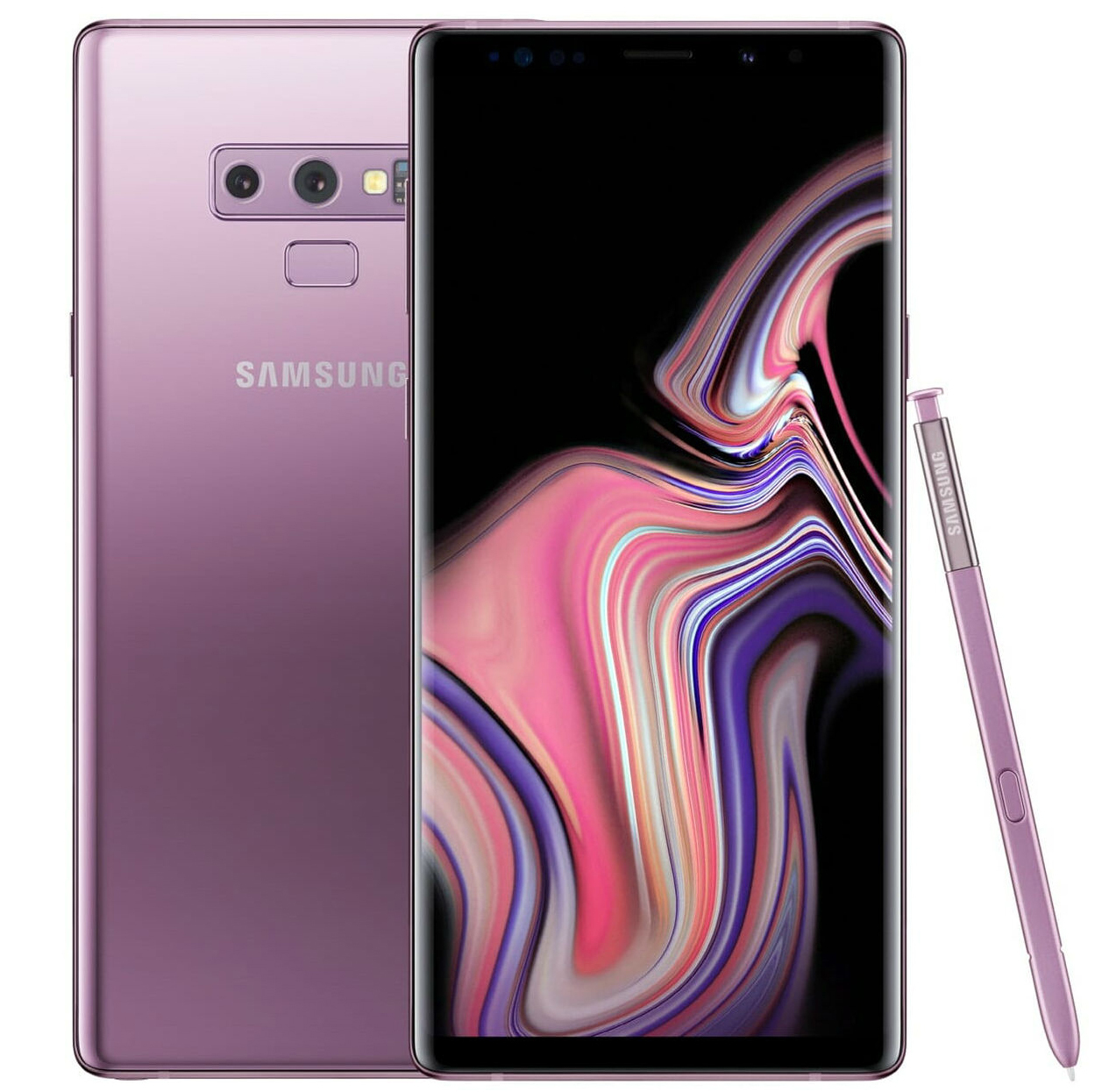 Primary image for Samsung galaxy note 9 n960f 8gb 128gb Global Version Dual Sim 6.4 android purple