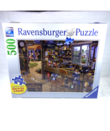 Ravensburger 500 Piece Puzzle Dad&#39;s Shed Large Piece Format Easy to See ... - £15.92 GBP