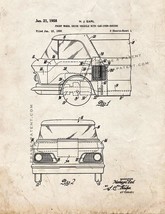 Front Wheel Drive Vehicle With Cab-over-engine Patent Print - Old Look - £6.39 GBP+