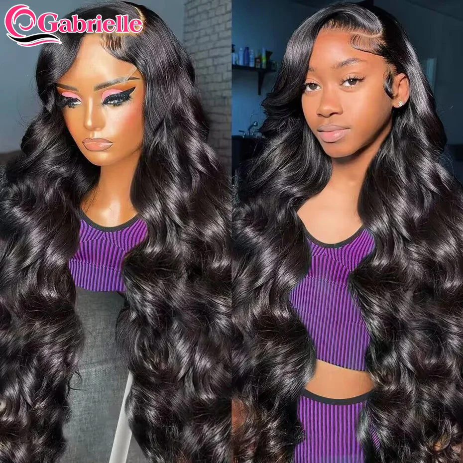 Gabrielle 30 Inch Body Wave 360 Lace Frontal Wig 13x4 Transparent Lace Fro - £67.94 GBP+