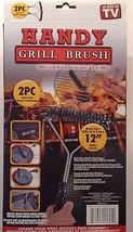  Handy Grill Brush 2 Pc. As Seen On Tv Bbq Grill Brush - £7.84 GBP