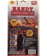  HANDY GRILL BRUSH 2 PC. AS SEEN ON TV BBQ GRILL BRUSH - £7.75 GBP