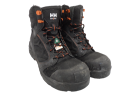 Helly Hansen Men&#39;s 6&quot; ATCP Ultra Light Work Boots HHS173001 Black Size 8M - £37.21 GBP