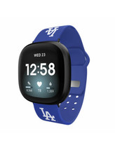 MLB Smartwatch Band Game Time Los Angeles Dodgers Apple Compatible Watch... - $34.99