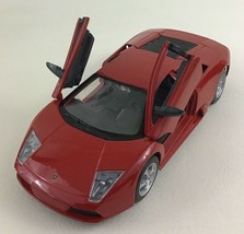 Maisto Die Cast Metal Car Lamborghini Murcielago Red 1/24 Exotic Vehicle Toy - £19.42 GBP