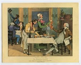 SABENA Belgian World Airlines Menu Brussels NY Le Restaurant by J J Chalon - $15.84