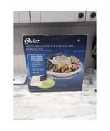 Oster White Party Serving Platter with Electric Warming Pot #TSP200, Dam... - $29.70