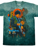 Jimi Hendrix  Tie Dye Shirt    XL  L - $636.48 MXN