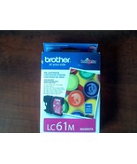 BROTHER INK CARTRIDGE LC61M ( MAGENTA ) - £17.73 GBP