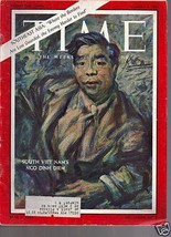 Time Magazine South Viet Nam&#39;s Ngo Dinh Diem 1961 - £15.86 GBP