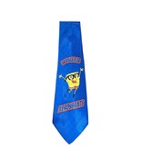 SpongeBob SquarePants NerdyPants Blue 2003 Nickelodeon Novelty Mens NeckTie - £14.54 GBP