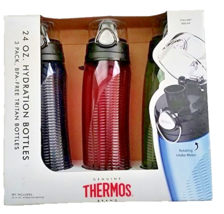 Thermos 24 oz. Hydration Bottles 3 Pack (Blue, Pink, Green) - $568.44 MXN