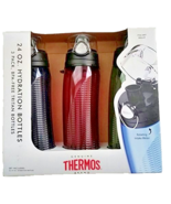 Thermos 24 oz. Hydration Bottles 3 Pack (Blue, Pink, Green) - $29.99