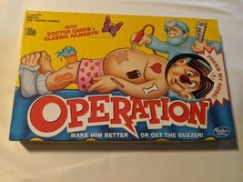 Hasbro Operation Game - 2015 - PARTS ONLY - MISSING 2 PIECES - WORKS - £7.01 GBP
