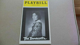 Playbill The Innocents Claire Bloom; Sarah Jessica Parker debut NYC 1976... - £10.38 GBP