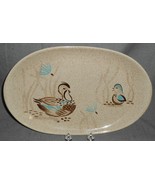 Redwing Pottery BOB WHITE PATTERN 13&quot; Oval Serving Platter MADE IN MINNE... - £24.81 GBP
