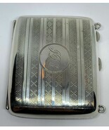 Cigarette Case Silver Vintage Collectible Antique Birmingham Hallmarked ... - €729,71 EUR