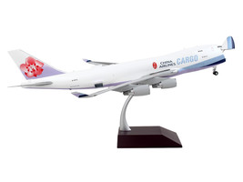 Boeing 747-400F Commercial Aircraft &quot;China Airlines Cargo&quot; White with Purple Tai - £178.58 GBP
