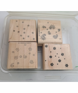 Stampin Up FRESH FILLERS paisleys flowers swirls dashes mini backgrounds... - $4.99