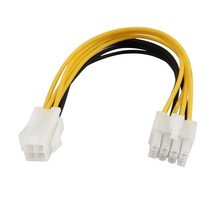 uxcell CPU Power Extension Cable 4-Pin to 8-Pin ATX Motherboard - £12.78 GBP