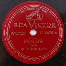 The First Piano Quartet – Gypsy Airs - Sarasate - 1949 12&quot; 78 rpm 12-0425 - £12.49 GBP