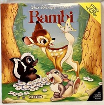 Disney Bambi Stereo Surround Laserdisc Walt Disney Classic Animated Ext Play - £11.04 GBP