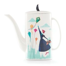 Lenox Disney Mary Poppins Teapot with Lid Umbrella Kite Penguin 1.5 QT NEW - £58.36 GBP