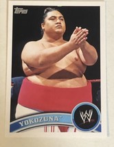 Yokozuna WWE Trading Card 2011 #102 - £1.55 GBP