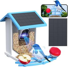 Smart Bird Feeder With Camera,Solar-Powered WiFi 4MP Live Camera,AI Identify Bir - $898.80