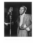 Frank Sinatra (with microphone) * by William Gottlieb - 24 x 18 inches -... - $19.79