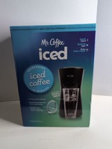 Mr. Coffee Iced Coffee Maker with Reusable Tumbler and Coffee Filter Black  - £19.32 GBP
