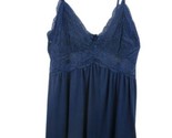 Women Nightgown Avid Love Women Lace Nightgown Size Large Navy - $16.82