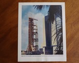 Vintage NASA 11x14 Photo/Print 69-HC-289 Apollo Rollout atop Saturn V - $12.00
