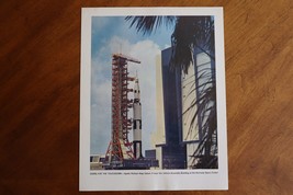 Vintage NASA 11x14 Photo/Print 69-HC-289 Apollo Rollout atop Saturn V - $12.00