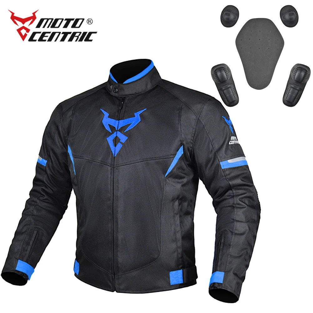Motocentric Summer Jacket Motorcycle Jacket Men Breathable Motorcyclist Body - £62.42 GBP+