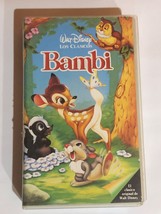 Bambi vhs Disney:Pal/Espagnol/Film - £5.09 GBP
