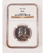 1959 50C Franklin Demi Dollar Classé Par NGC Comme PF67 ! Superbe Pièce - €54,22 EUR