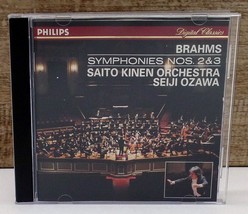 Symphonies Nos. 2 &amp; 3 - CD - Brahms, Seiji Ozawa, Saito Kinen Orch - 434 089-2 - £27.15 GBP